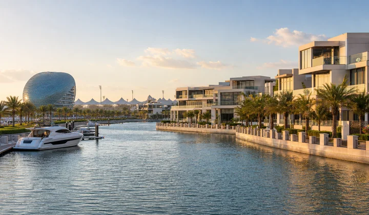 Yas Island area